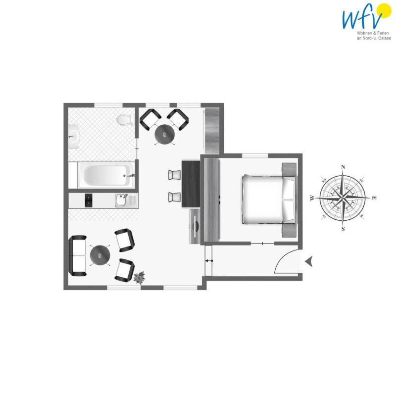 Haus Inselrose Ferienwohnung Wildrose Juist Exterior photo